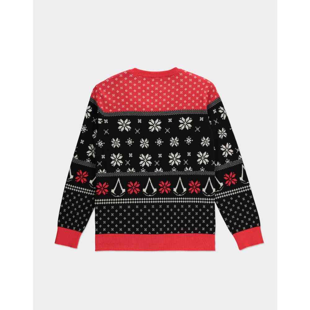 Assassin's Creed - Logo Christmas sweater - Black/Red